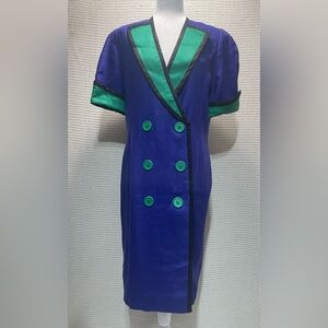 Albert Nipon Vintage Short sleeve Dress